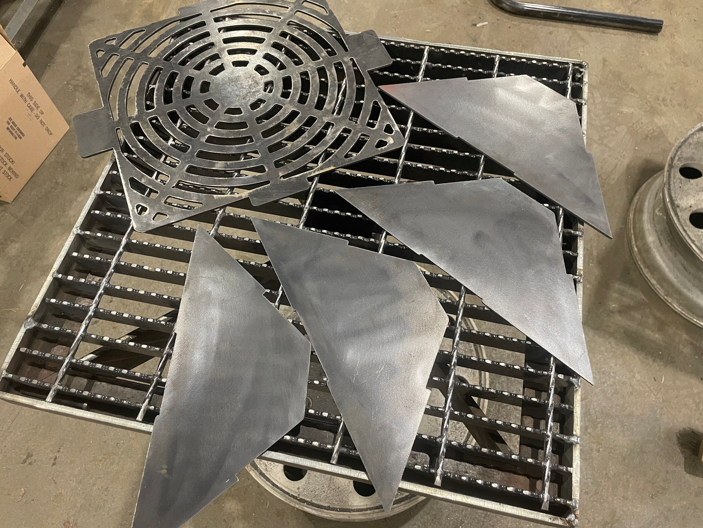 DIY Two Piece Grill Top Attachment